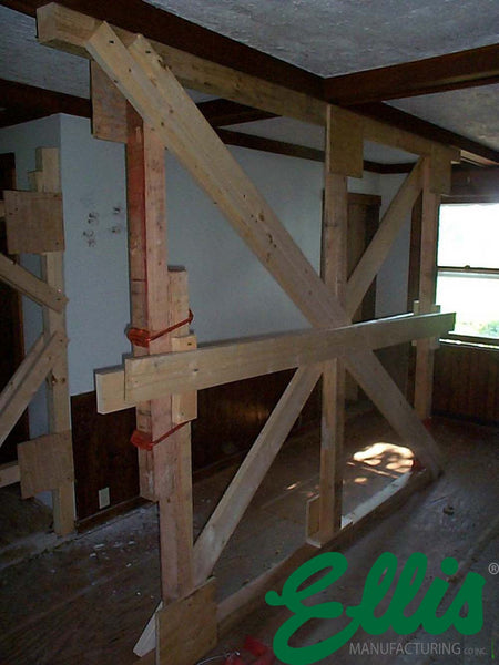 Collapsable Support System Collapse Rescue Wood Structural Supports | Ellis Manufacturing Co.