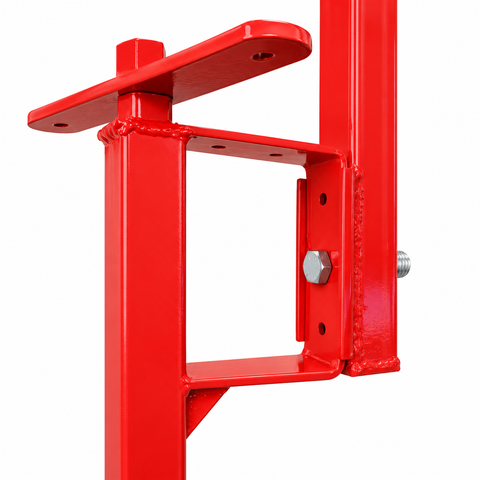 Close Up of rear bolt on Ellis MFG Guardrail Extension