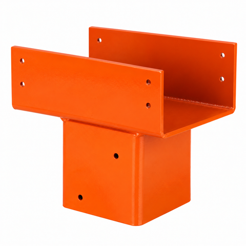 Ellis MFG 4x4 Quadruple Joist Holder JHT-4 for 4x4 post