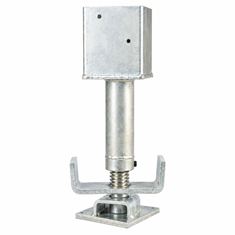 Ellis SJ-4G 4x4 Screw Jack Electroplate, Screw Jack, Pocket Jack, Jack Post