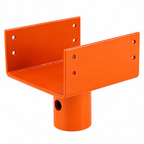 U-Head for Light Duty Steel Shore - STL-JHQ - Quadruple Joist Holder - Ellis Manufacturing Co.