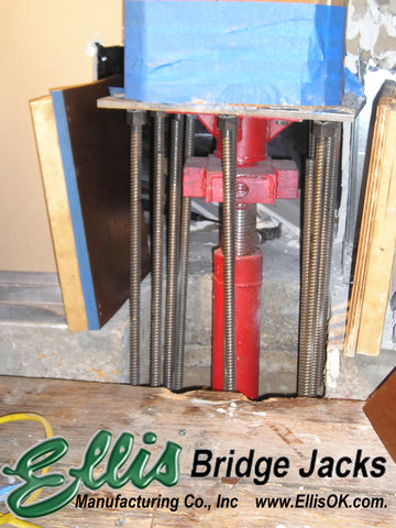 High load shoring jack / Bridge Jack BJ-21 | Ellis Manufacturing Co.