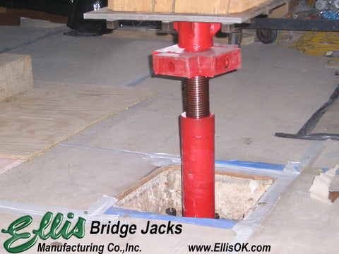 High load shoring jack / Bridge Jack BJ-12 | Ellis Manufacturing Co.